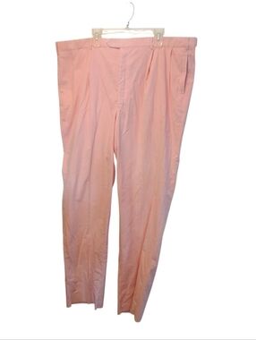 Vintage Men's Pink Dress Pants - Classic Straight Fit